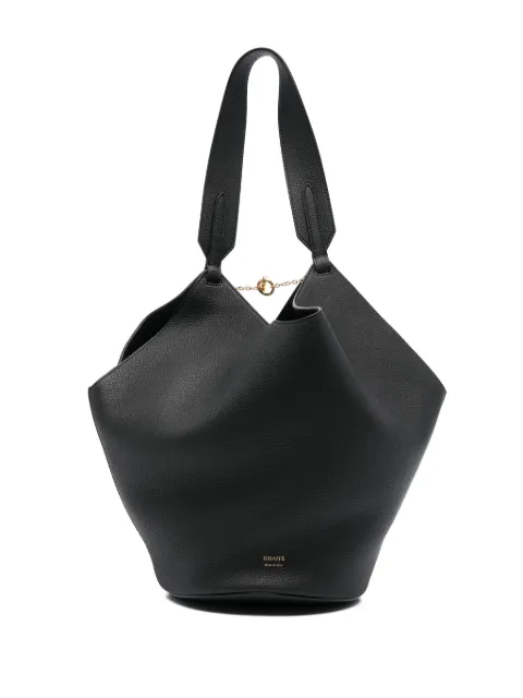 KHAITE small Lotus tote bag Black H2043914200