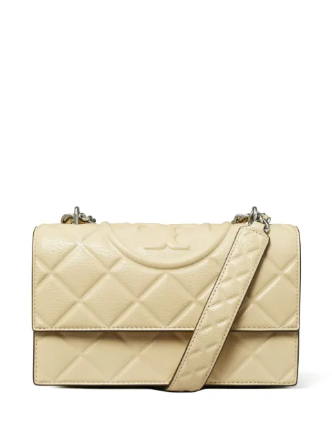 Tory Burch small Fleming shoulder bag Neutrals 164800