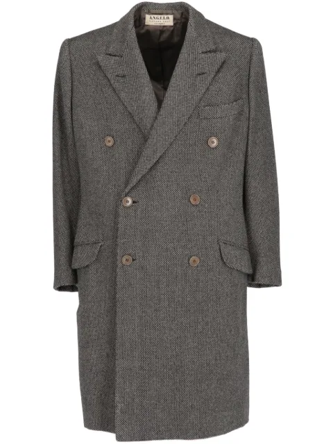 A.N.G.E.L.O. Vintage Cult 1960 double-breasted coat Grey ANG600EIL