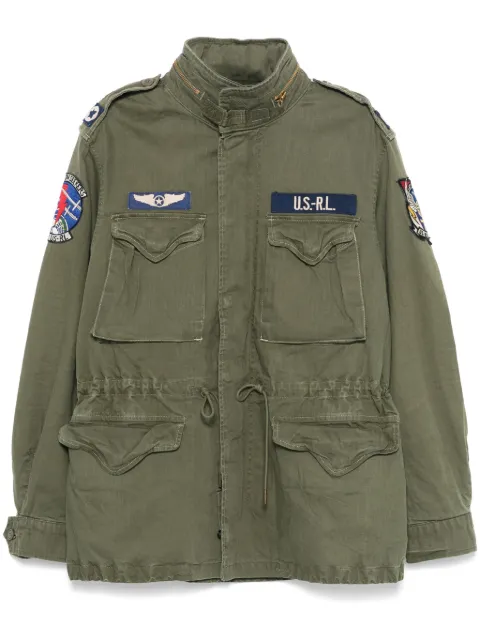 Polo Ralph Lauren patch-detail jacket Green 710961616001