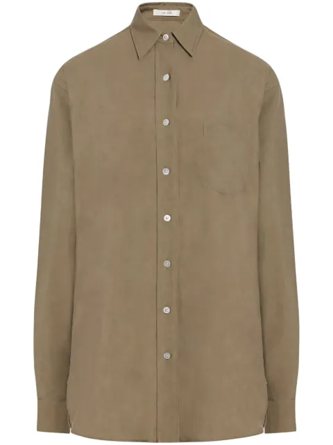 The Row silk shirt Neutrals 8328W3224