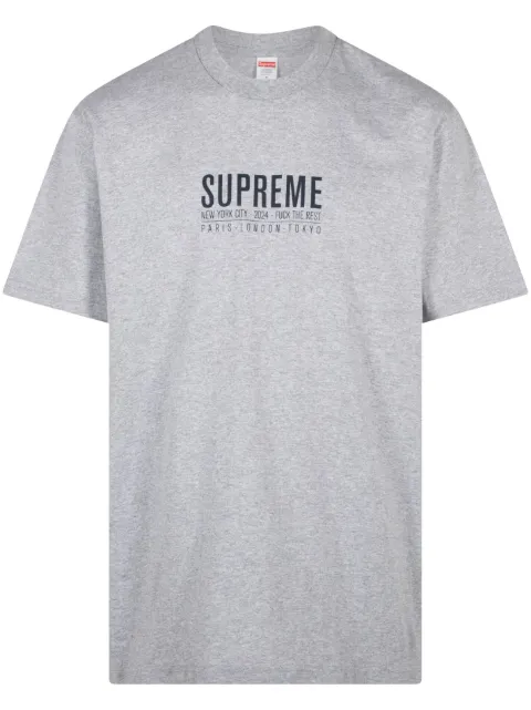 Supreme Paris T-shirt Grey SU747