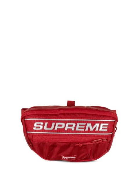 Supreme logo-print belt bag Red SU744