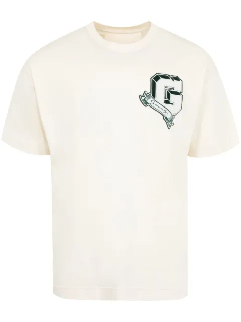 Givenchy logo-appliqué cotton t-shirt White BM71MG3YPD