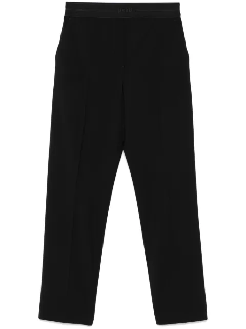 MSGM straight-leg trousers Black 3741MDP13247506