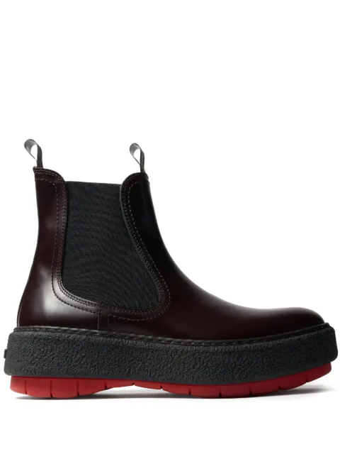 Sunnei Cemento boots Brown SHOXBOO004LTH0730115BROWN