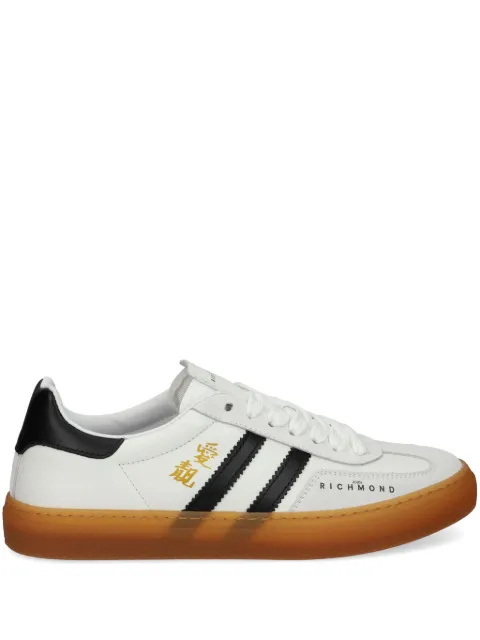 John Richmond logo-stamp low-top sneakers White 23019A