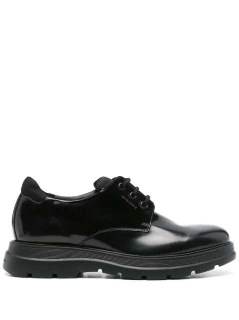 Stuart Weitzman leather Derby shoes Black SJ209BRC