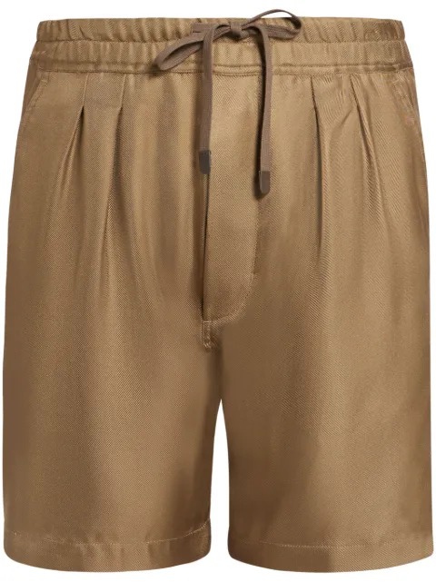 TOM FORD silk shorts Brown SSC001FMS042S25