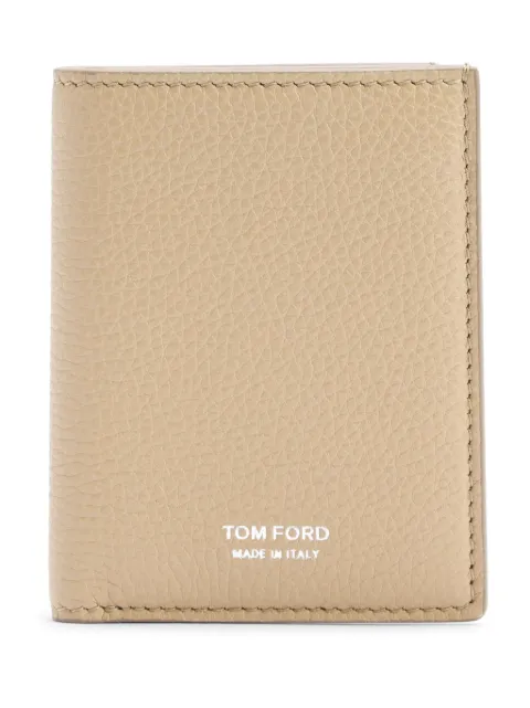 TOM FORD T-Line leather wallet Neutrals Y0279LCL158S
