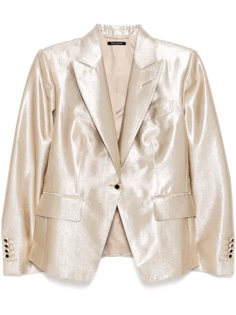 TOM FORD Bianca blazer Neutrals GI3008FAX1198