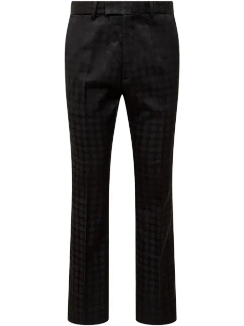 AMIRI tonal MA Quad Kick flare trousers Black AMSUFP1038