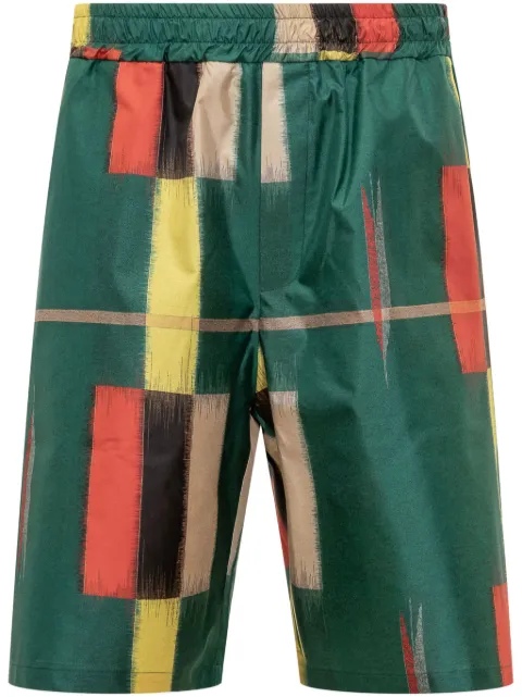 Pierre-Louis Mascia printed shorts Green ALOESISTERSXPN11765