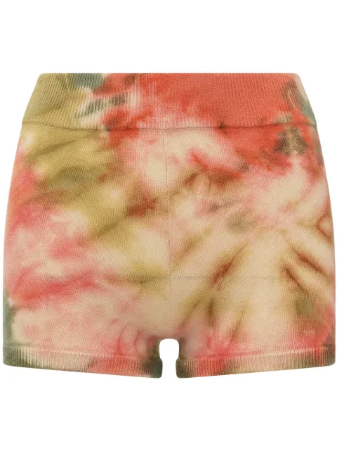 MIXIK tie-dye shorts Pink BUZZX20WS1212TIEDYE1SHORTS