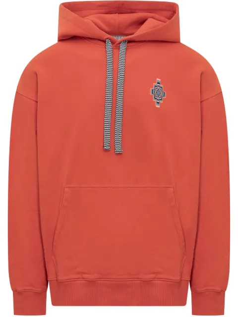 COUNTY OF MILAN Optical Wings hoodie Orange CMBB106F23FLE003