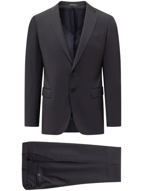 Emporio Armani single-breasted suit Grey EM000098TE10155