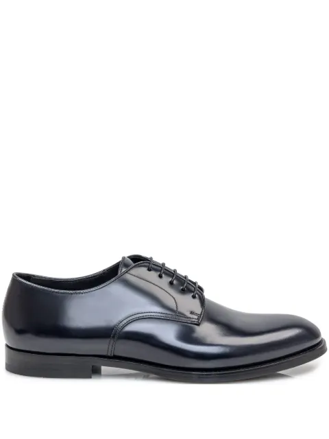 Doucal's leather derby shoes Black DU1003MONZUF007NB02
