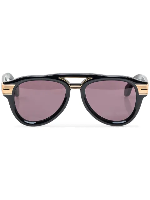 Palm Angels Eyewear Paradise sunglasses Grey PERI100F24PLA0011007
