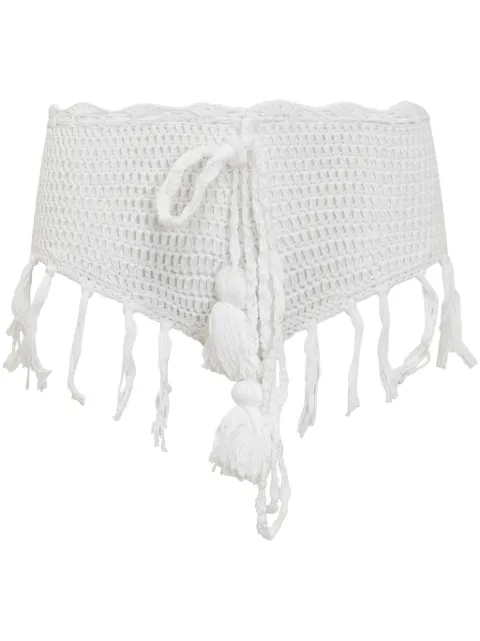 Matimì crochet-knit shorts White SHORTS