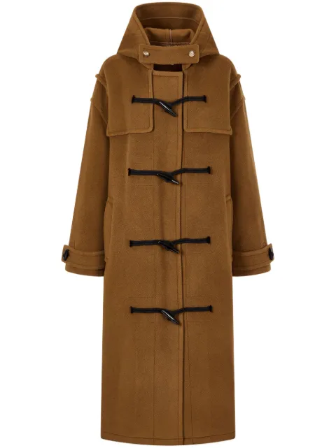 TOMBOY toggle-fastening duffle coat Brown 9104411942