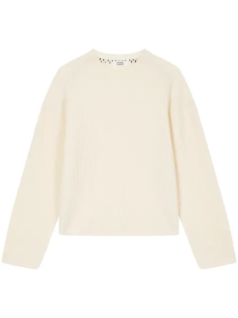 TOMBOY decorative-stitching jumper Neutrals 9104452931