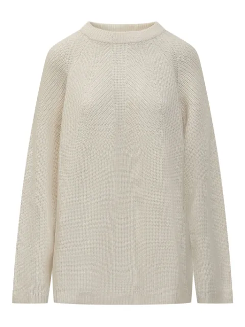 LouLou de Saison Kawa cut-out detail sweater Neutrals KAWA