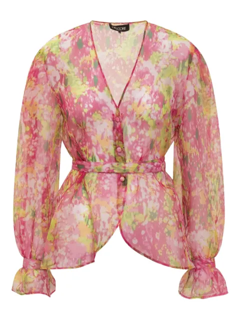 Del Core floral-print blouse Pink S2PB000582T0572