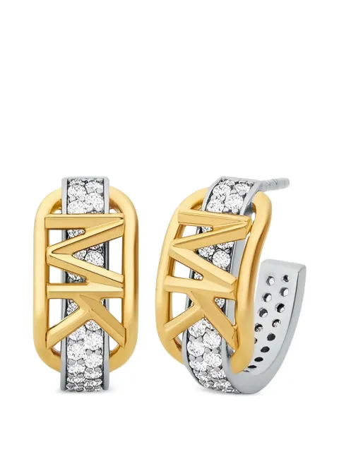 Michael Kors logo earrings Gold MKC1673CZ931