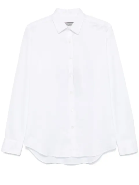 Canali lightweight-jersey shirt White CSL7077GN02310