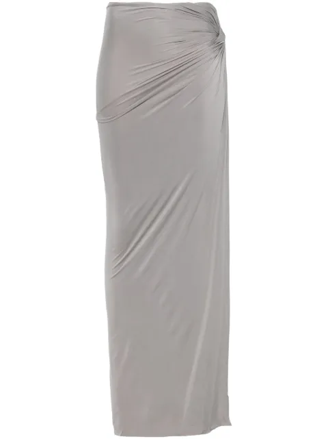 THE ANDAMANE Trish maxi skirt Grey TM160327ATJV045