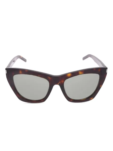Saint Laurent Eyewear SL 214 Kate cat-eye sunglasses Brown SL214