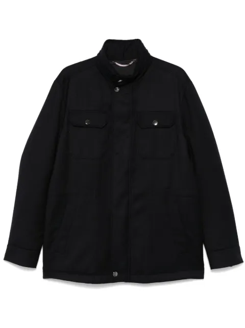 Canali padded jacket Blue O30479SR01809