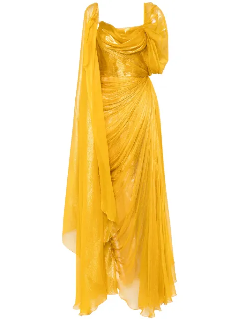 Iris Serban Carolline maxi dress Yellow CAROLLINE