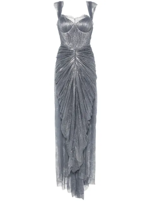 Iris Serban Hera gown Grey HERA