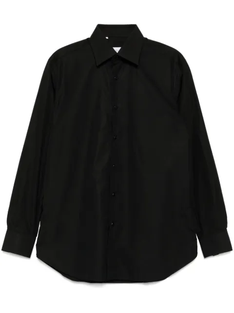 Brioni cotton shirt Black RCL8GFPZ016
