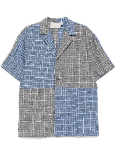 Off Duty check shirt Blue ODF24T14934
