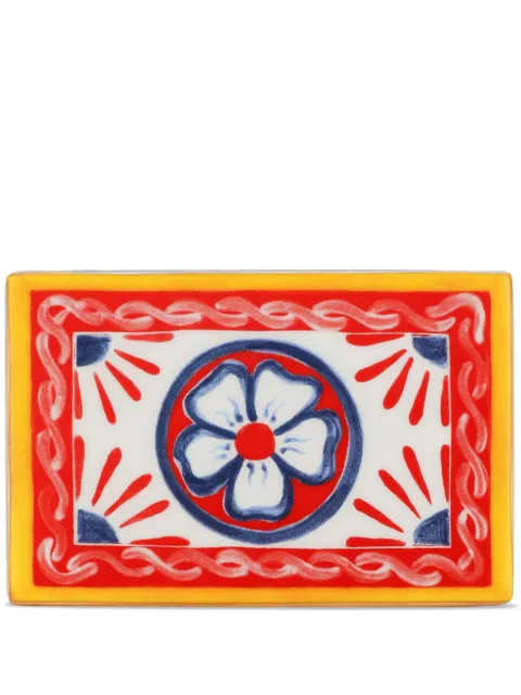 Dolce & Gabbana medium porcelain coaster Red TC0073TCAEM