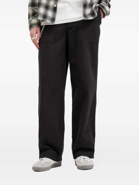 AllSaints organic cotton trousers Black M021TB