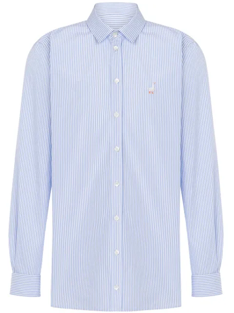 Moschino striped shirt Blue J02230232