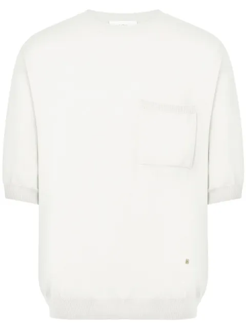 Moschino fine-knit T-shirt White A09060201