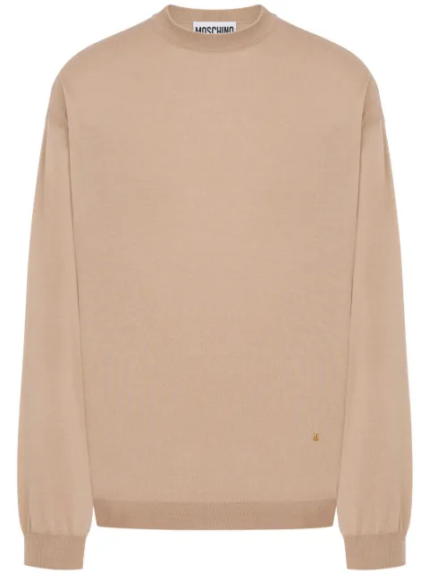 Moschino knitted jumper Neutrals J09070201