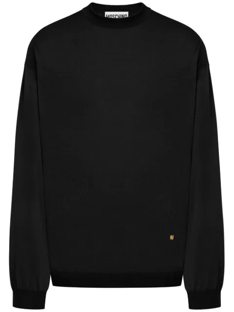 Moschino crew-neck sweater Black J09070201