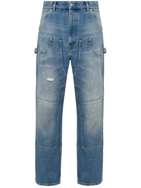Moschino panelled jeans Blue A03280223