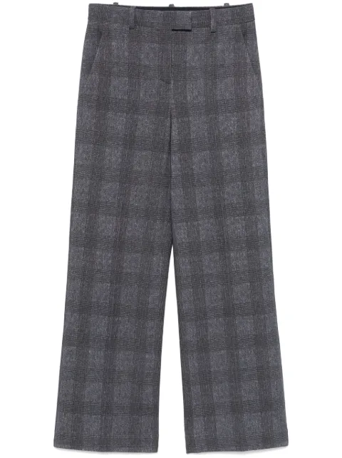 Circolo 1901 checked trousers Blue FD3247