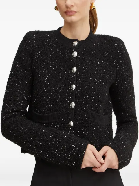 Patrizia Pepe button pocket top Black 2S1510K229