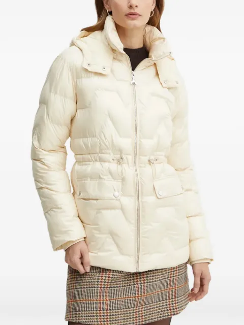 Patrizia Pepe puffer hooded jacket White 2O0131A451