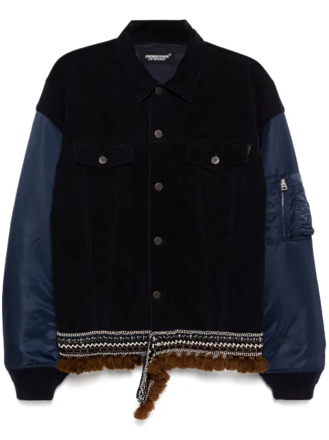 Undercover corduroy workwear jacket Blue UC2D4217