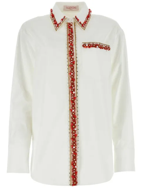 Valentino Garavani poplin shirt White BAB5V25DN
