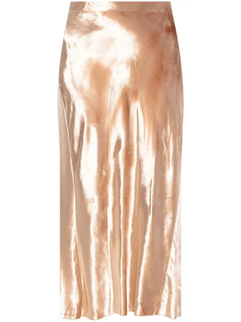 Tory Burch velvet midi skirt Pink 165290