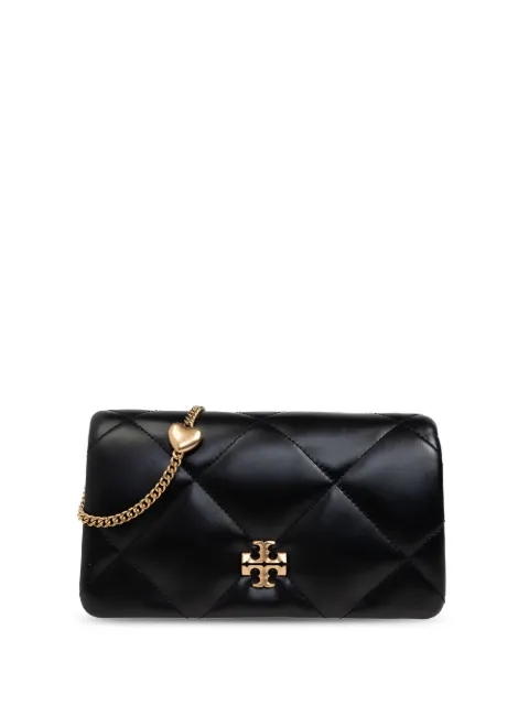 Tory Burch Kira diamond quilt charm crossbody Black 162139